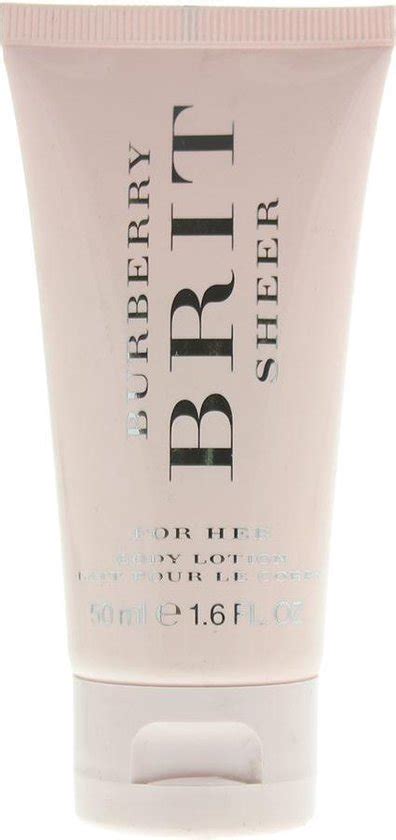 burberry sheer body lotion